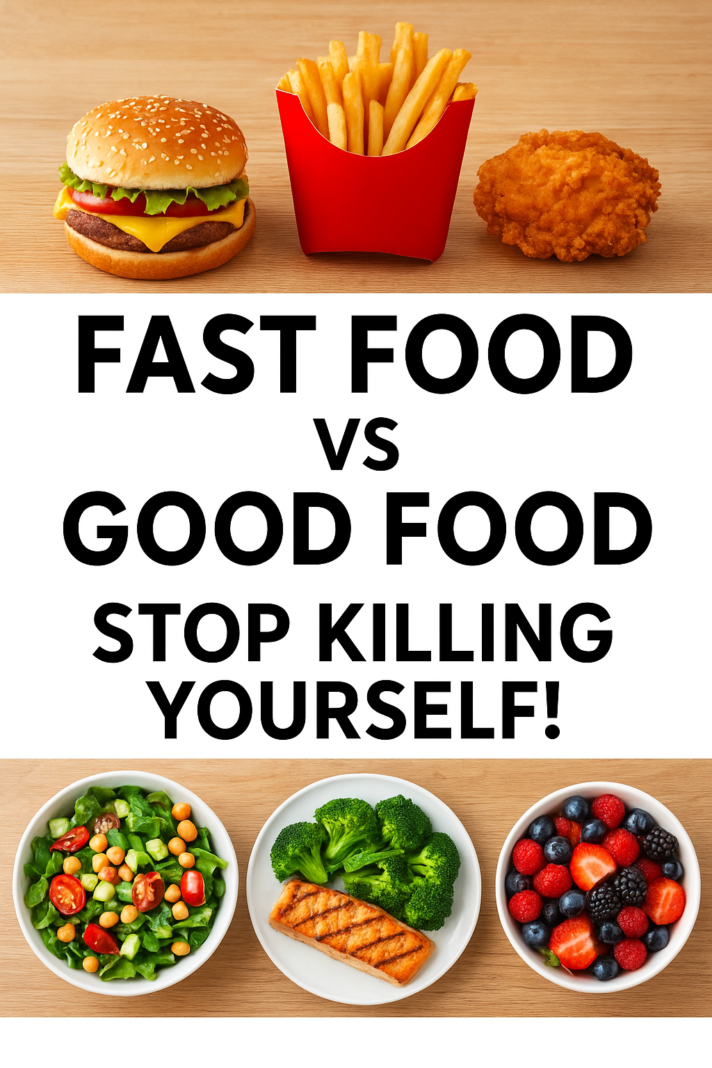 Good vs Bad Foods for Metabolism